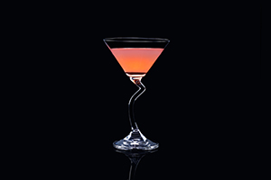 Natural color in cocktail