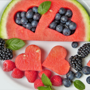 FoodRGB blueberries and Watermelon
