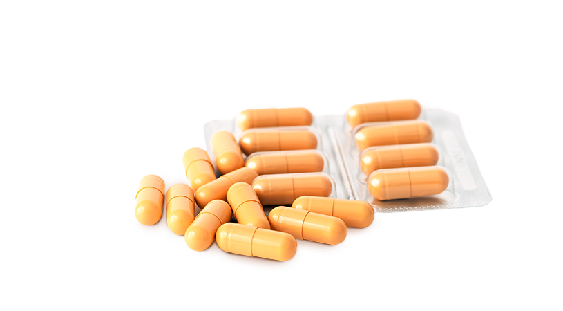 FoodRGB Natural food color application photography for nutraceuticals including capsules