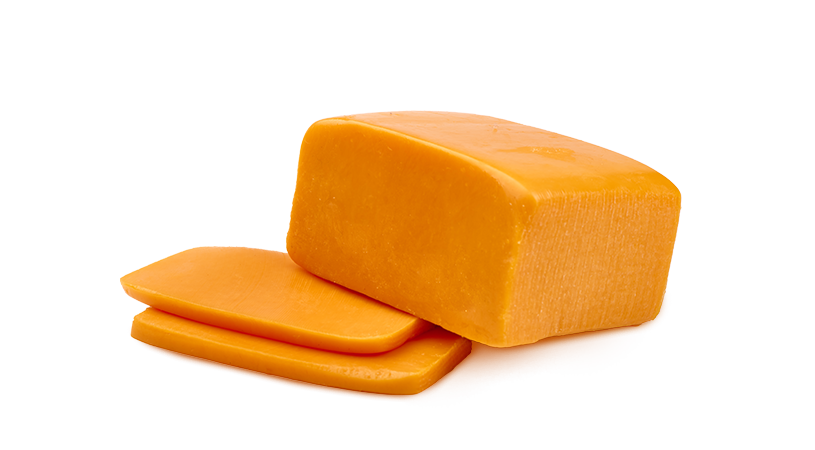 FoodRGB Natural food color application photography  for Dairy including cheese,using orange natural food color