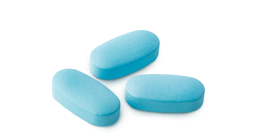 FoodRGB Natural food color application photography for nutraceutical including  capsules using blue natural food color