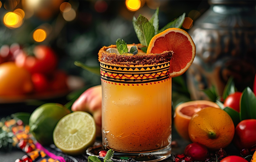 FoodRGB Natural food color application photography for beverages cocktails and mocktails orange