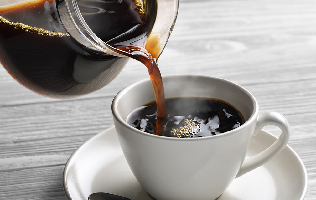 FoodRGB Natural food color application for beverages including coffee and tea using brown natural food color 