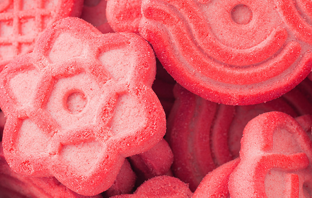 FoodRGB Natural food color application for baked goods including cookies using red natural food color