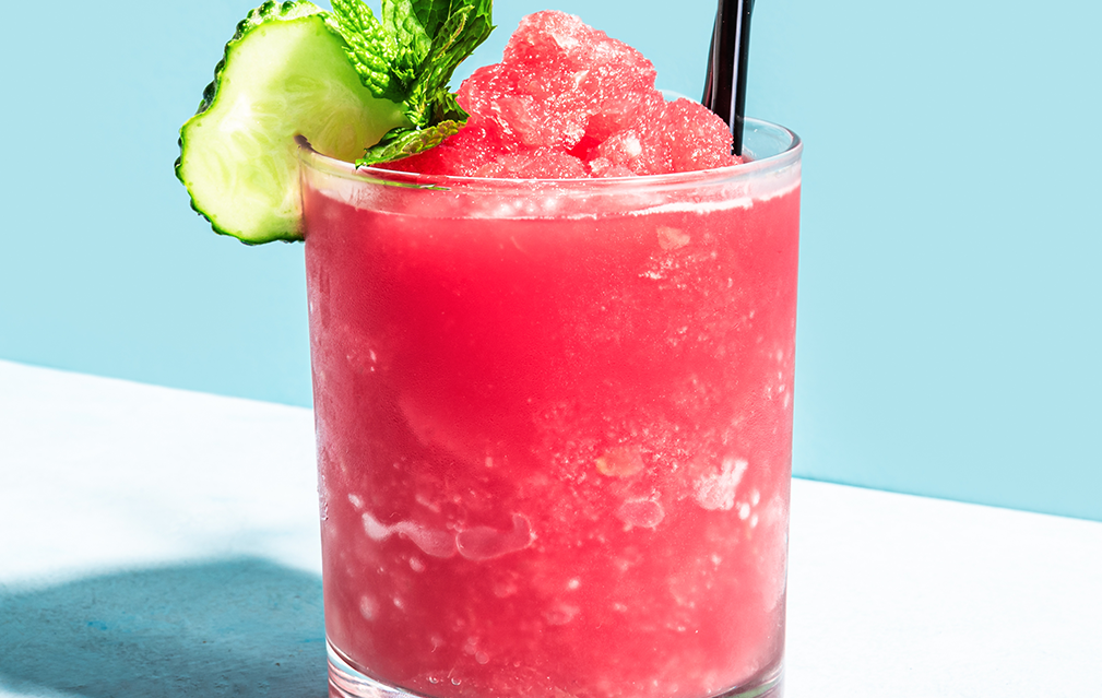 FoodRGB Natural food color application photography for beverages frozen drinks pink