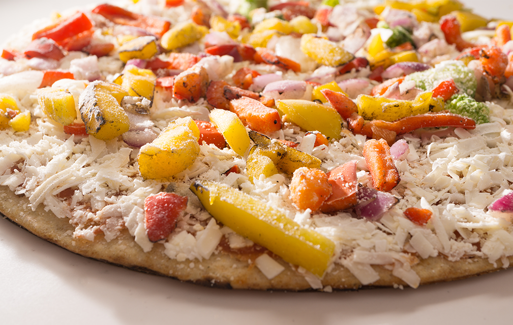 FoodRGB Natural food color application photography for frozen pizza