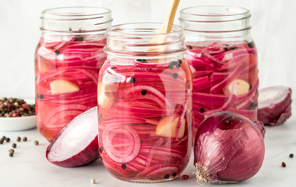 FoodRGB Natural food color application photography for pickled vegetables pink