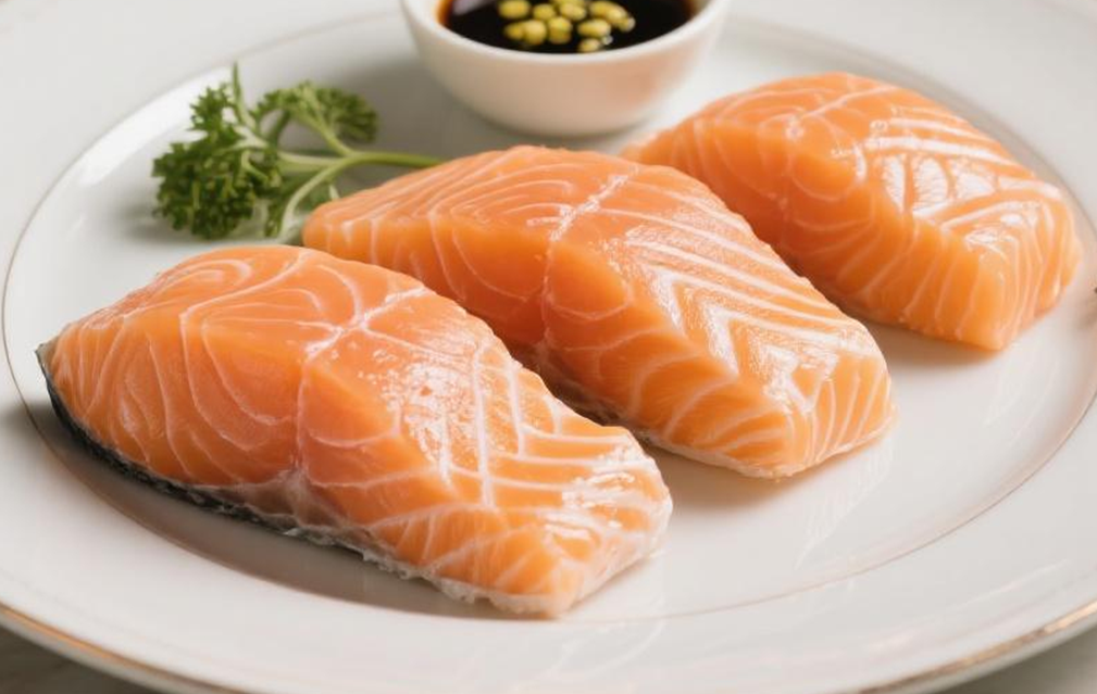 FoodRGB Natural food color application photography for meat and poultry salmon orange