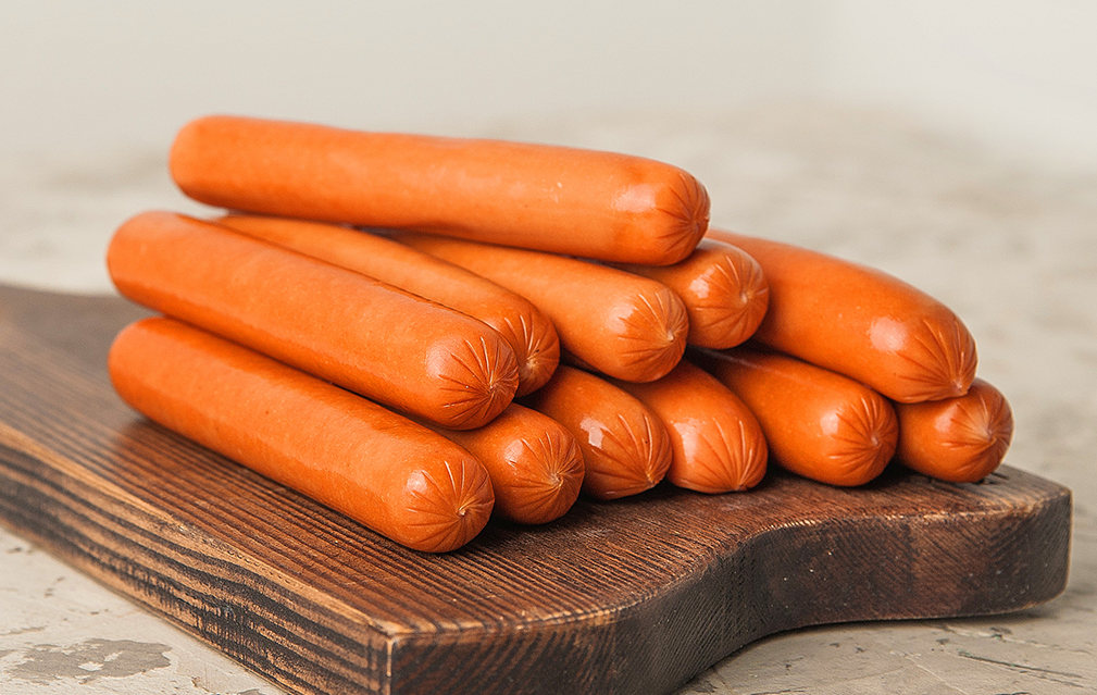 FoodRGB Natural food color application photography for meat and poultry pre cooked orange