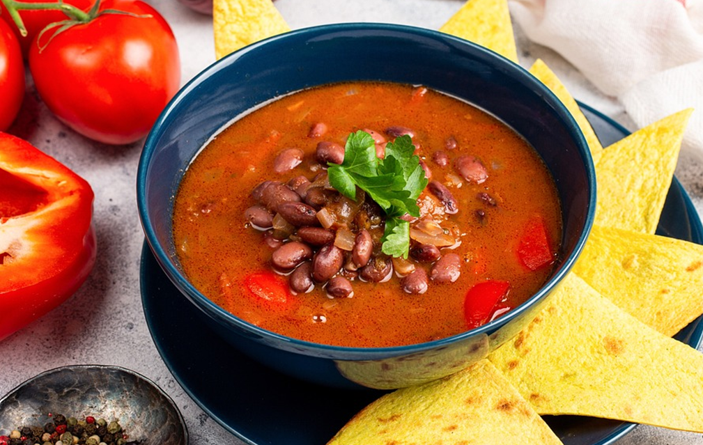 FoodRGB Natural food color application photography for savory soup red