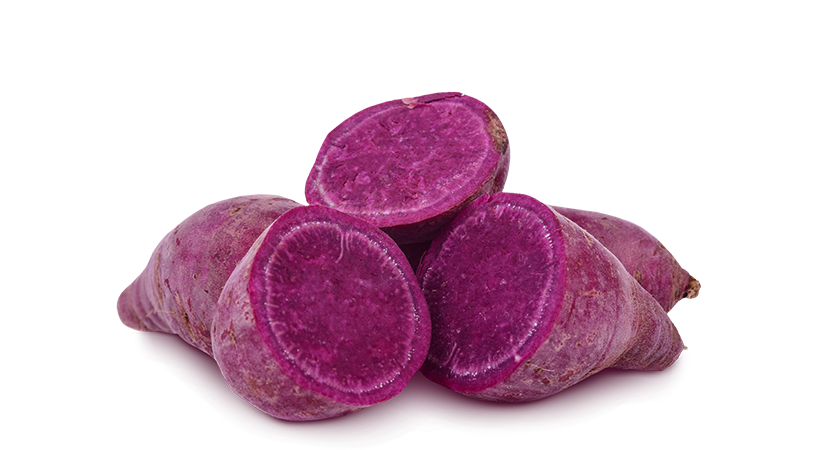FoodRGB purple sweet potato natural color solution for pink, red, purple application photograph of sweet potato
