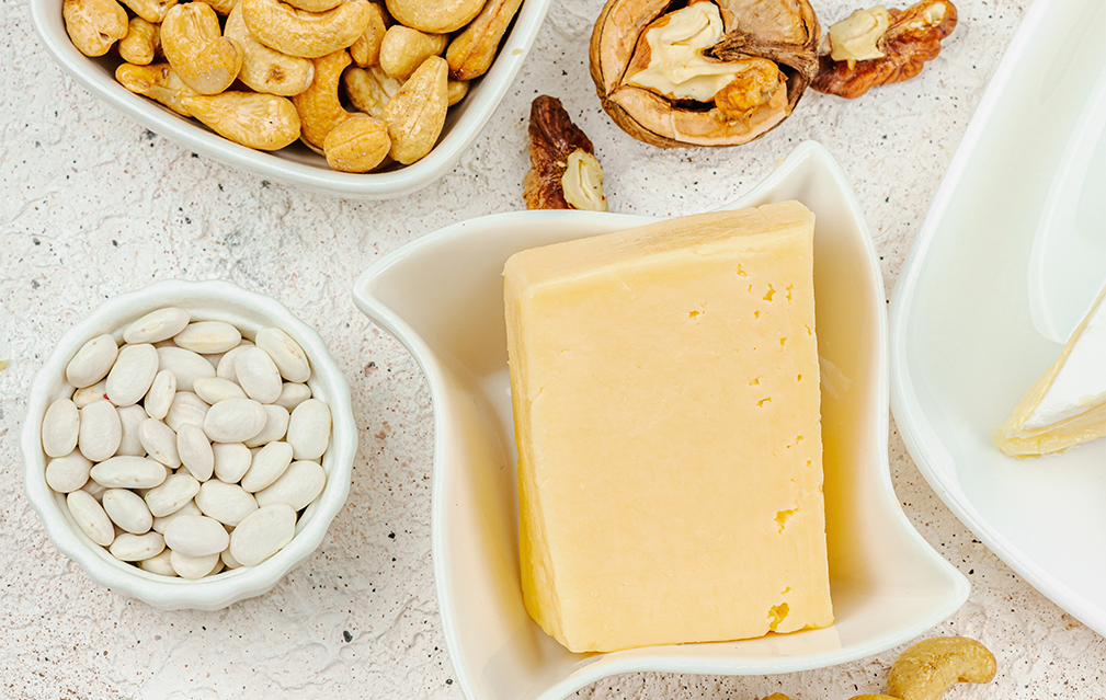 FoodRGB Natural food color application photography for plant based cheese yellow