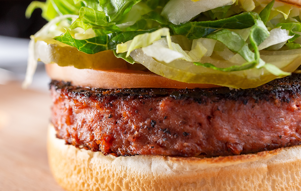 FoodRGB Natural food color application photography for plant based meat red