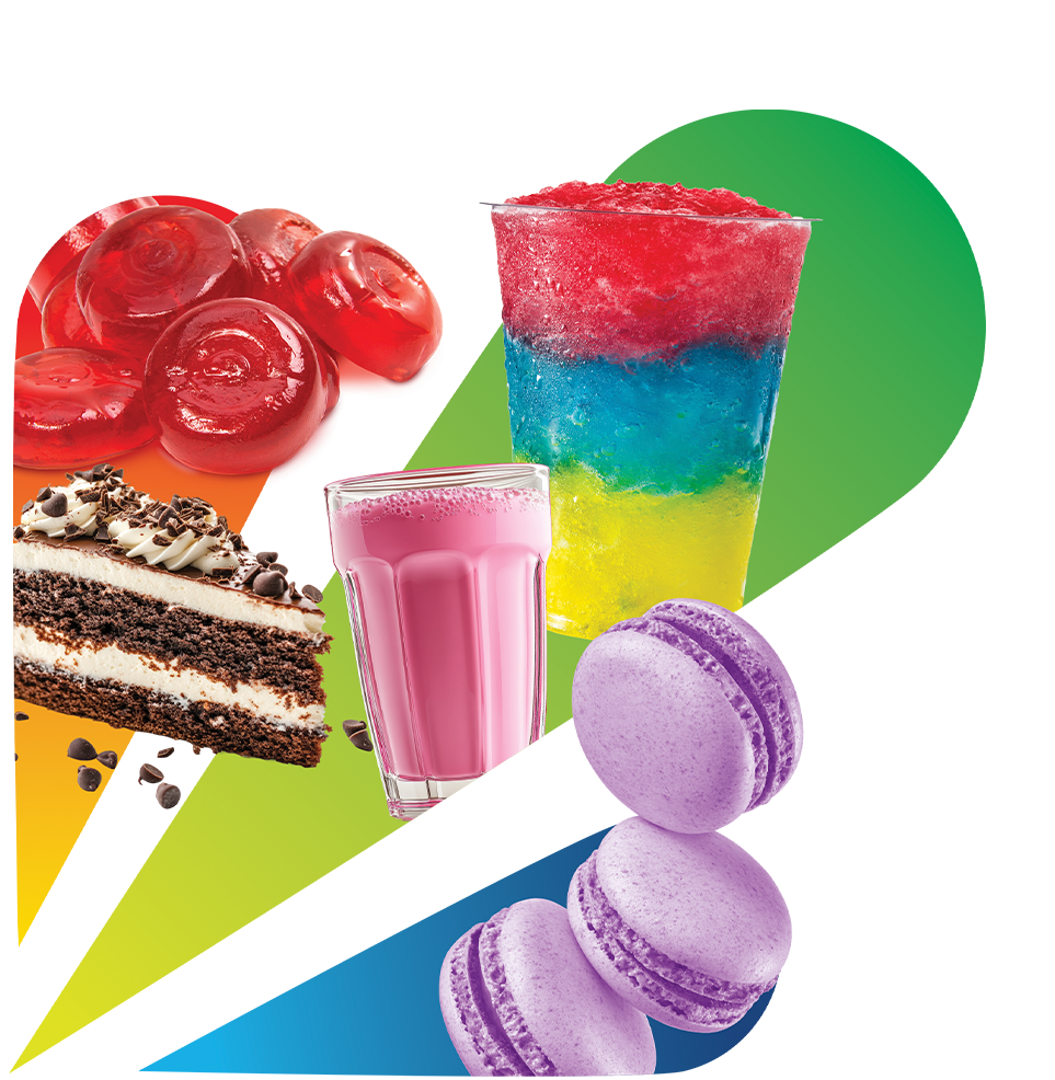 FoodRGB Natural food color application burst photography