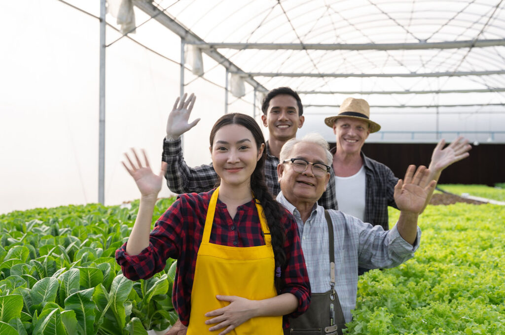 FoodRGB Sustainability Plants with Farmer