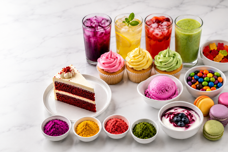 Natural Food Color for Different Food Applications